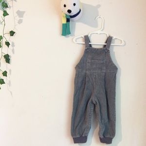Cute infant corduroy overalls (12 mo)